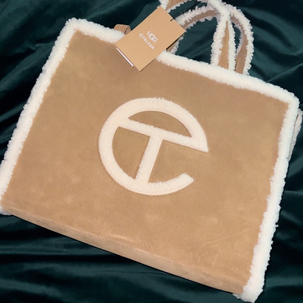 Telfar X UGG medium shopper bag